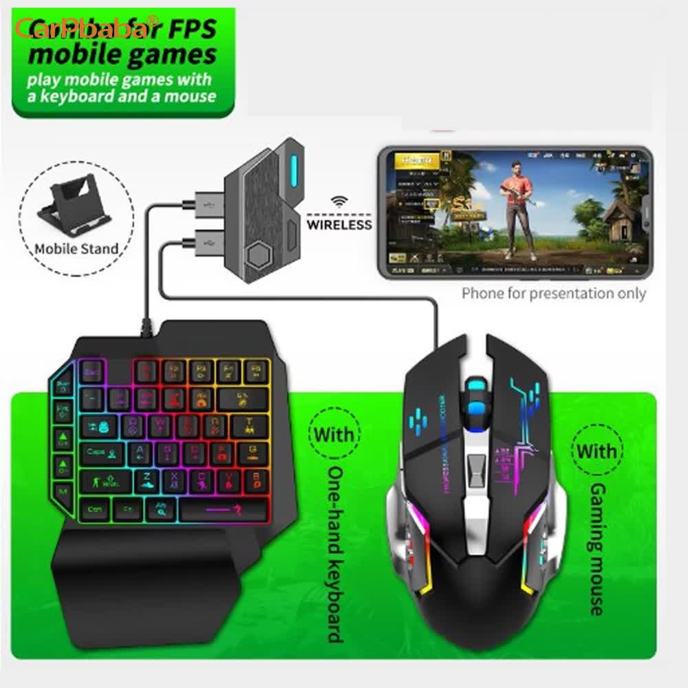 Controlador de Juego Móvil PUB - Gaming Keyboard Mini reseña y precio